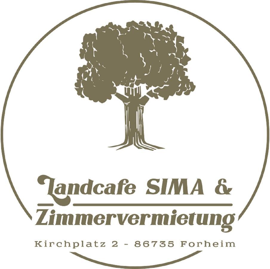 Landcafe Sima & Zimmervermietung Forheim Eksteriør billede